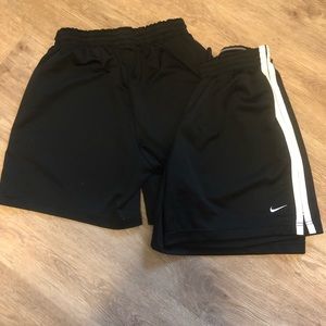 Nike sports shorts kids XL/adult small in GUC.
